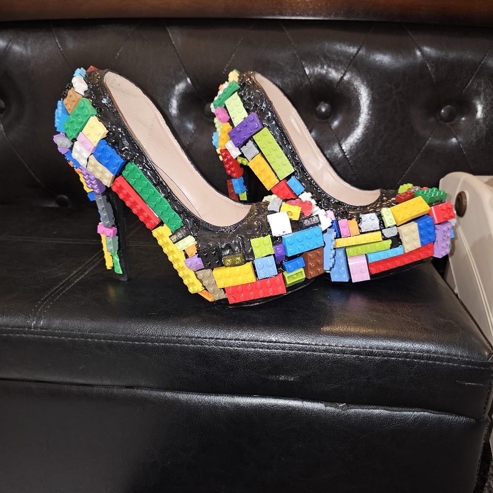 Custom Heels Zombie Peepshow
